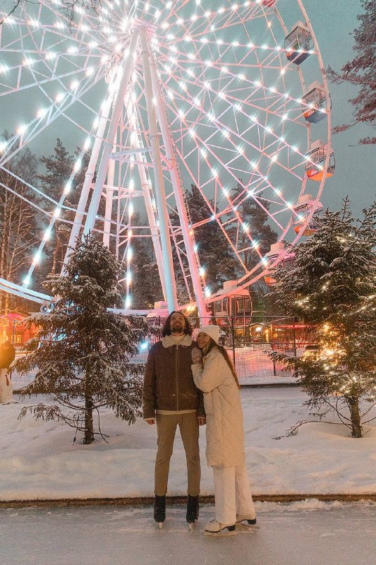 Лесной каток возвращается в ноябре! Одна из самых узнаваемых зимних локаций «Охта Парка» совсем скоро снова… — фото 6 из 6