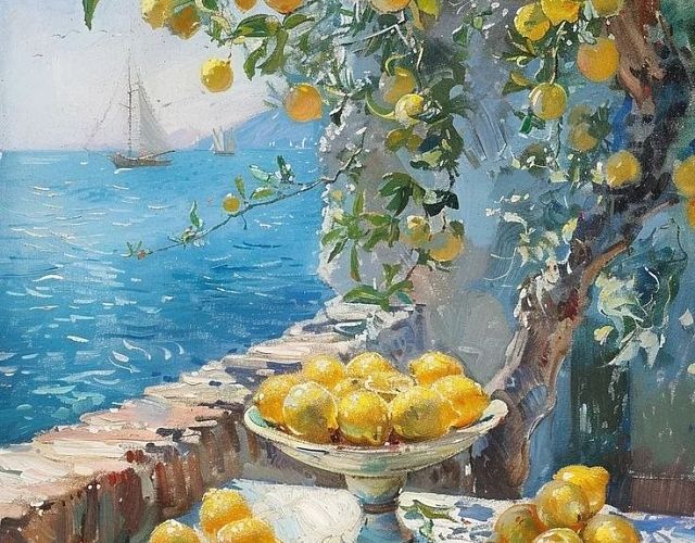 Мастер-класс по живописи в ресторане Форест Пицца: пишем итальянские пейзажи